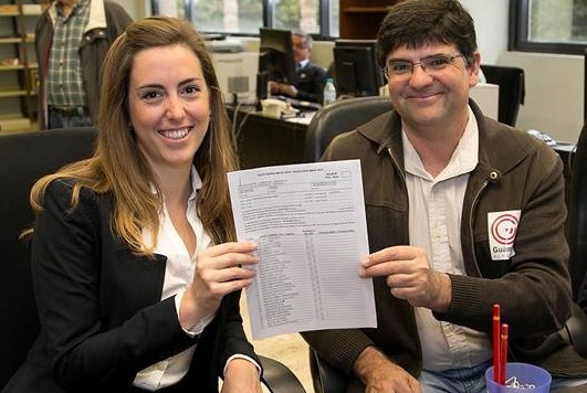 Nerea Belmonte y Miguel Ángel Pavón.