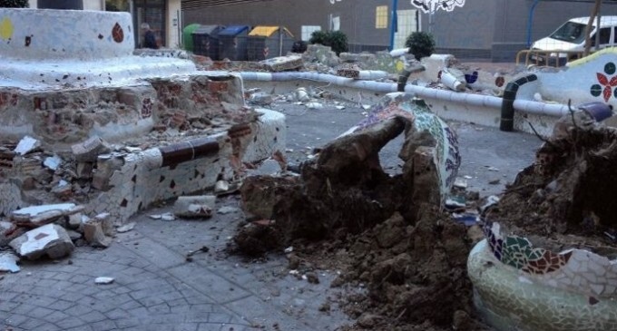 Demolición de la plaza Balmis.