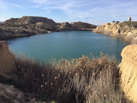 Una de las lagunas de Alicante.