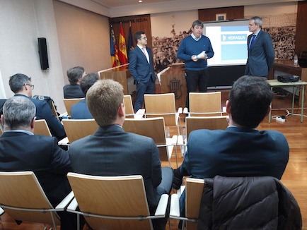 Comité de Hidraqua, celebrado hoy en Guardamar.